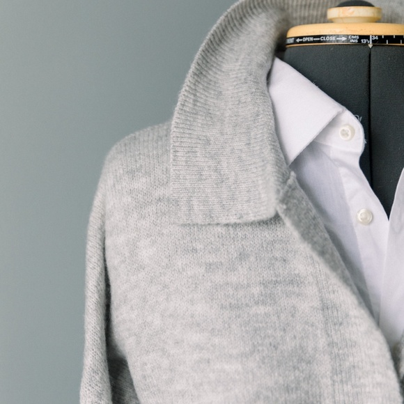 Sophie Rue Women's Drop Shoulder Collar Sweater XL - Picture 5 of 12